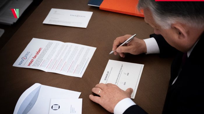 Orbán Viktor már voksolt Ukrajna csatlakozásáról