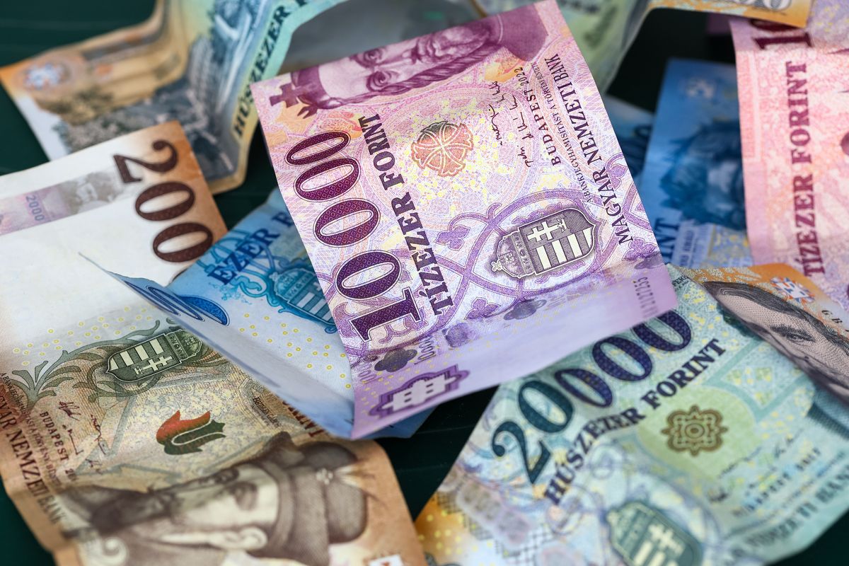 forint, pénz, tízezer forint