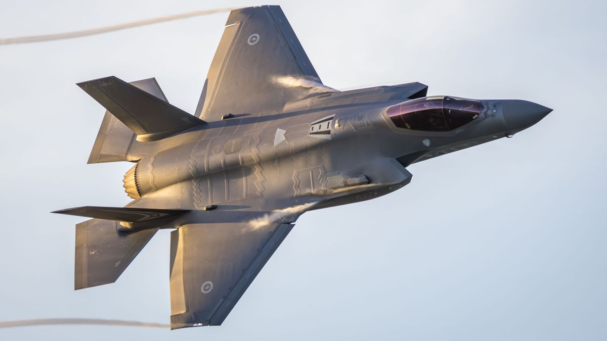 Royal,Australian,Air,Force,F35,Flyby F-35-ös vadászgép