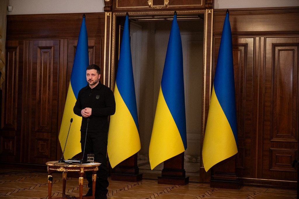 Ukrainian President Volodymyr Zelenskyy