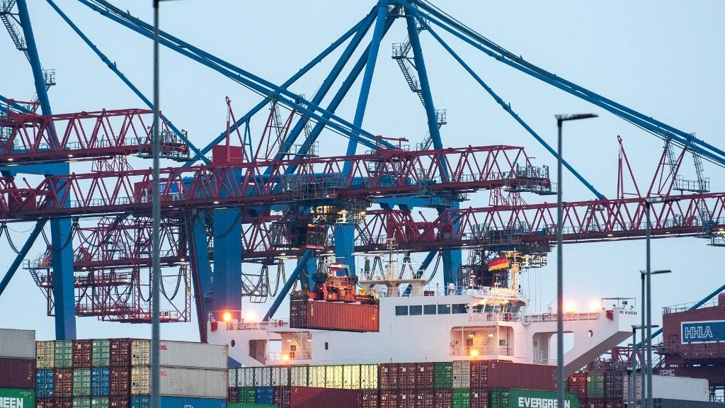 Port of Hamburg német export