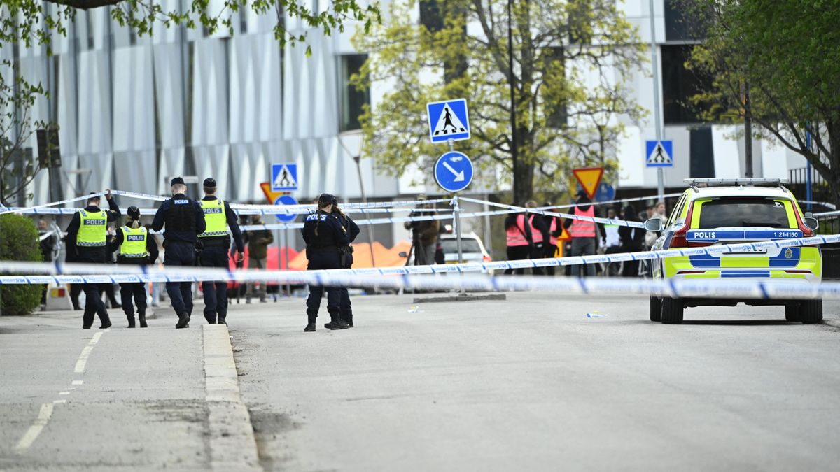 SHOOTING UPPSALA svédországi lövöldözés