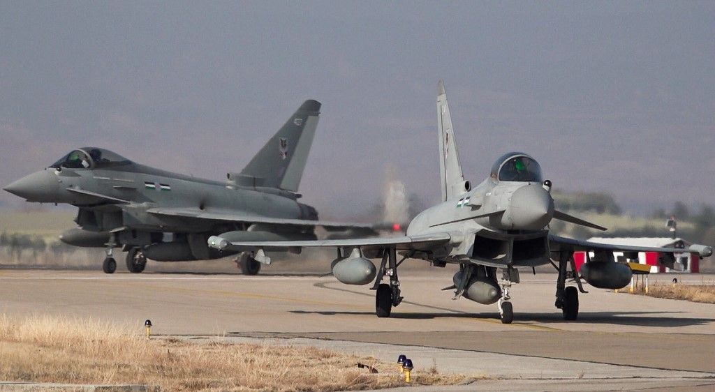 UK's Eurofighter Typhoon jet lands in Ankara for inspection by Turkiye
