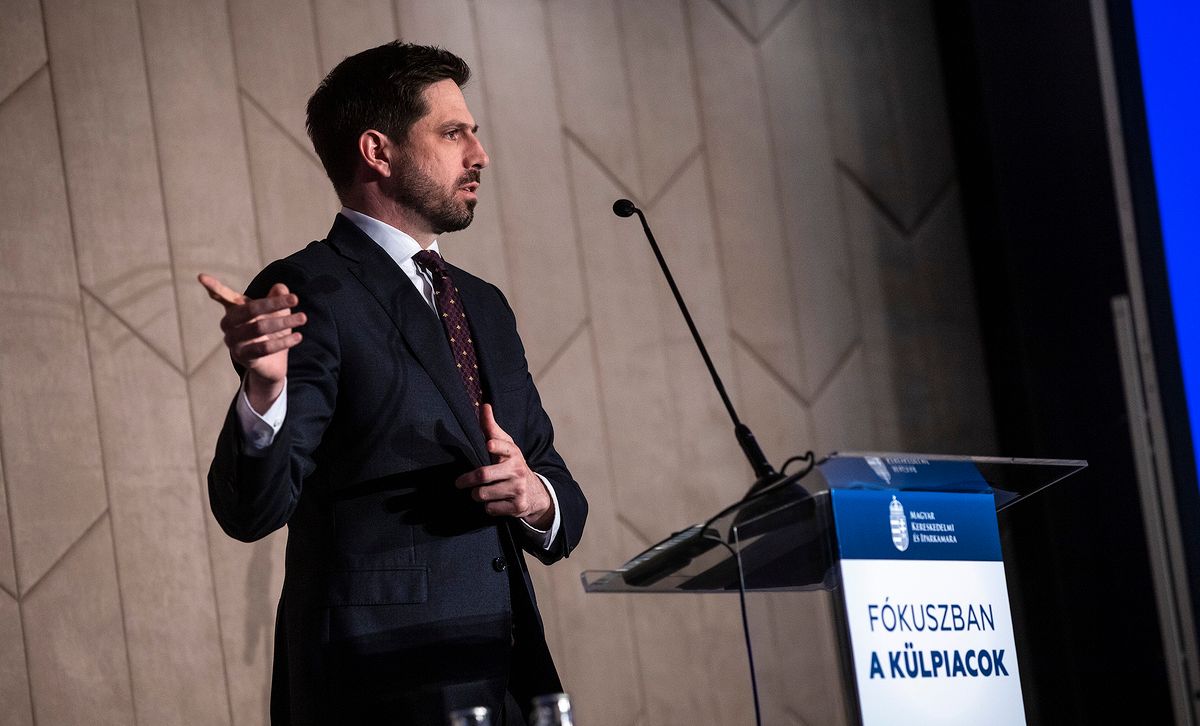 Magyar Levente KKM külgazdasági miniszterhelyettes