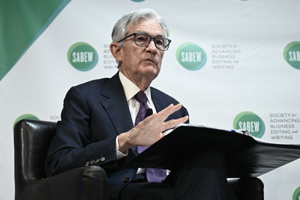 Jerome Powell, Fed elnök
Amerikai Egyesült Államok
Donald Trump, vámháború