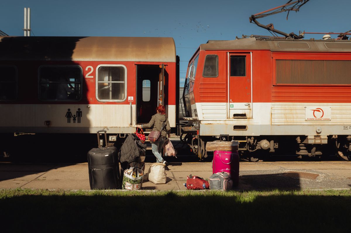 Cierna nad Tisou's train station