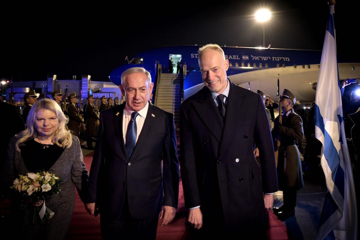 Benjamin Netanjahu izraeli miniszterelnök látogatás Budapest