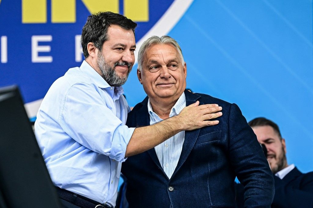 Orbán Viktor: Magyarország hálás Matteo Salvini bátorságáért