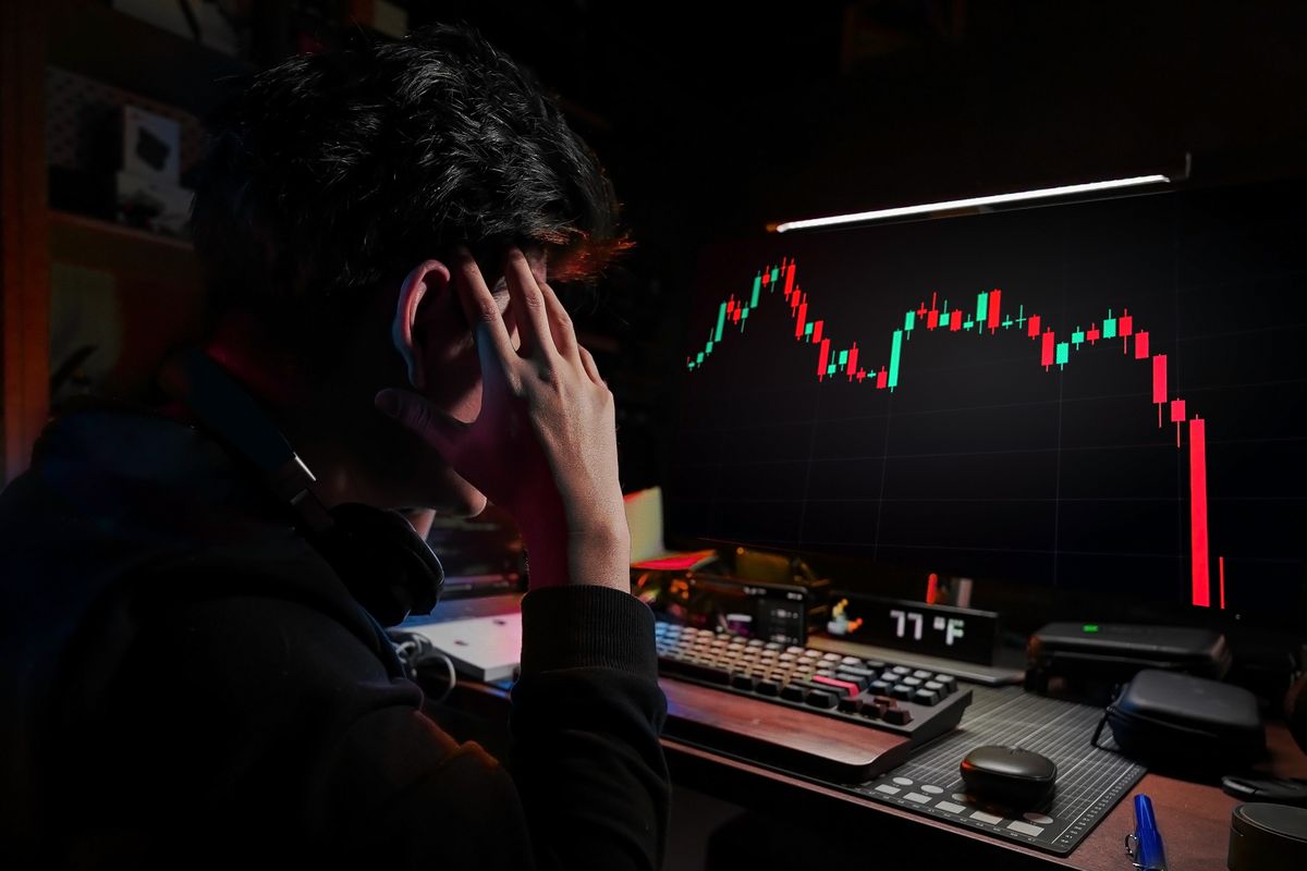 tőzsdei zuhanás, elemző, pesti tőzsde, piaci szakadás, trader, stresszes trader, stressed trader 
