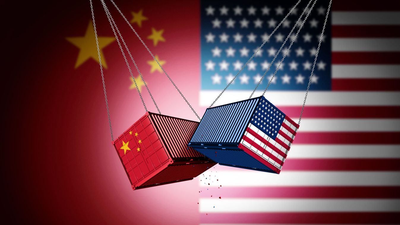 Usa,China,Tariff,Conflict,As,Us,And,Chinese,Trade,War kereskedelmi tárgyalások
