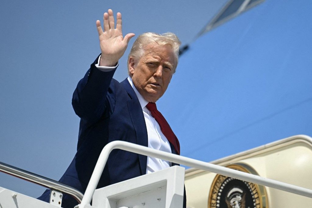 Trump új különgépe, Donald Trump