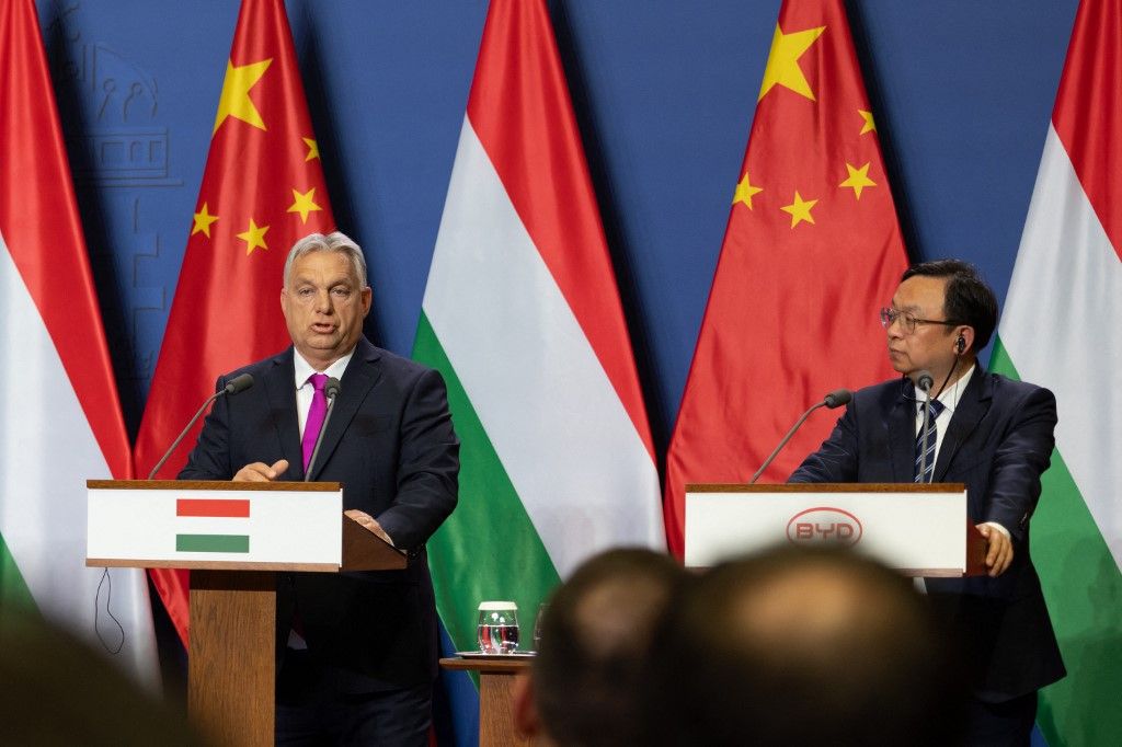 HUNGARY-BUDAPEST-CHINA-BYD-PRESS CONFERENCE Kiderült: itt építi meg Magyarországon a BYD az európai központját – fordulatot jelent a helyszín