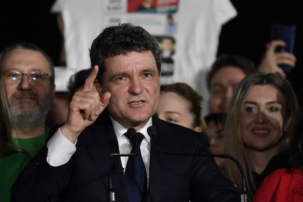 Romanian Presidential Election
Román választások, Románia
Nicusor Dan