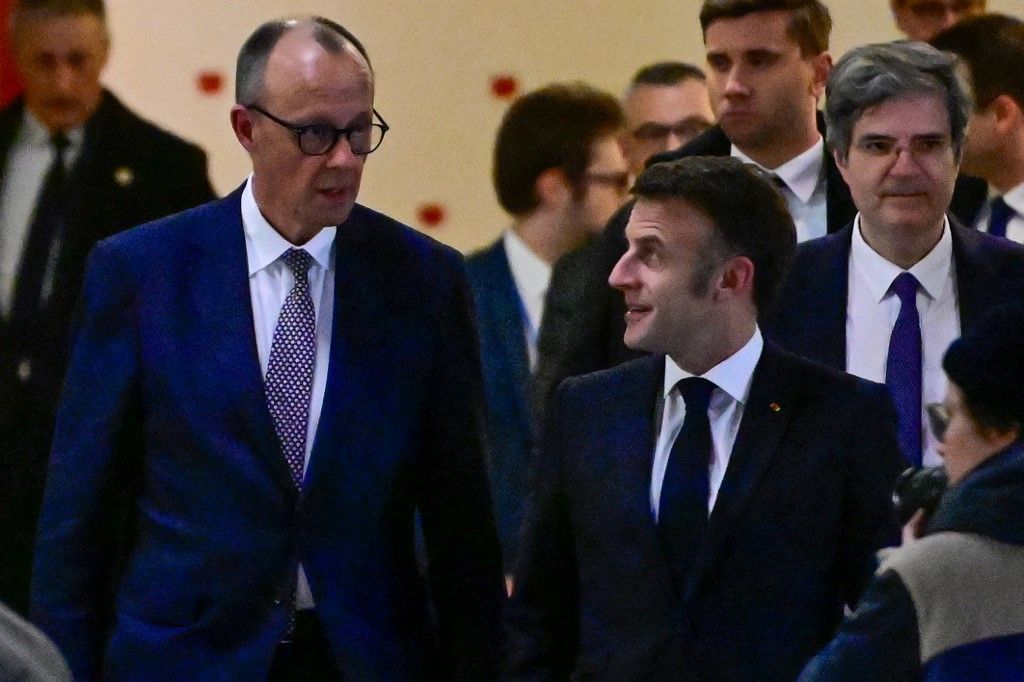 Március 18: Friedrich Merz nagy napja, napközben mellette szavaz a Bundestag, este vacsora Emmanuel Macronnal. Május 6: Macron nagy napja? 