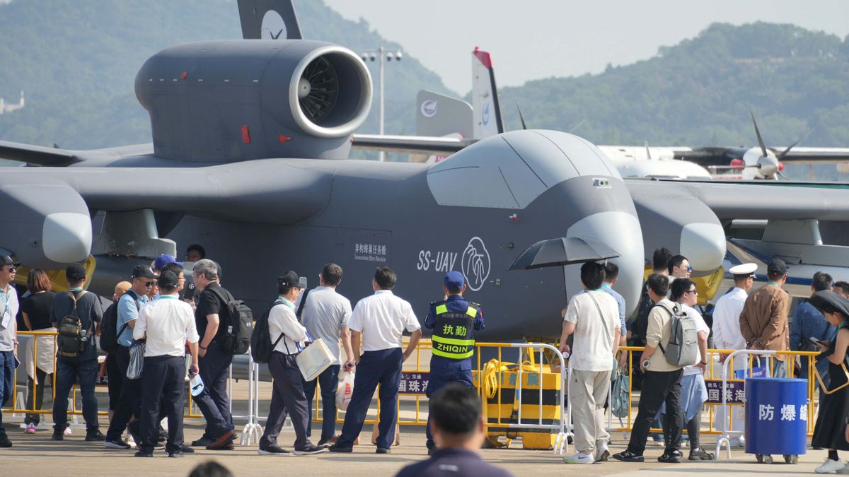 The large unmanned transport aircraft Jiutian in China Jiutian SS-UAV