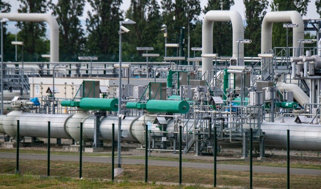 Piping systems of the Nord Stream 1 Baltic Sea pipeline