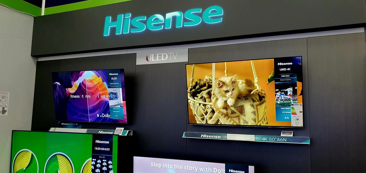 gorenje, Hisense,Tvs,In,An,Electronics,Store,selective,Focus,iasi,romania,6,February,2025