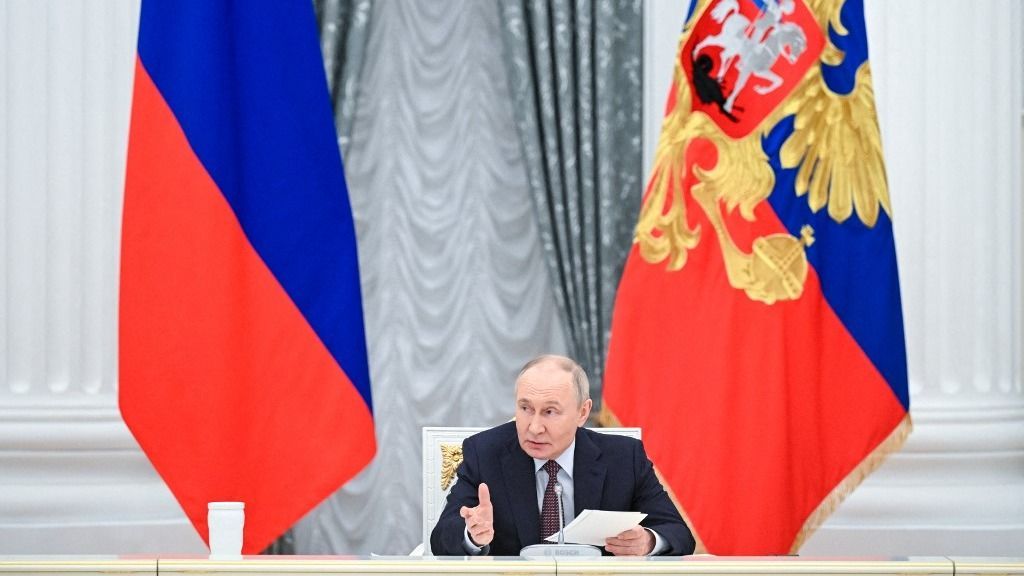 Vlagyimir Putyin
Oroszország, Kreml, Moszkva
orosz-ukrán háború