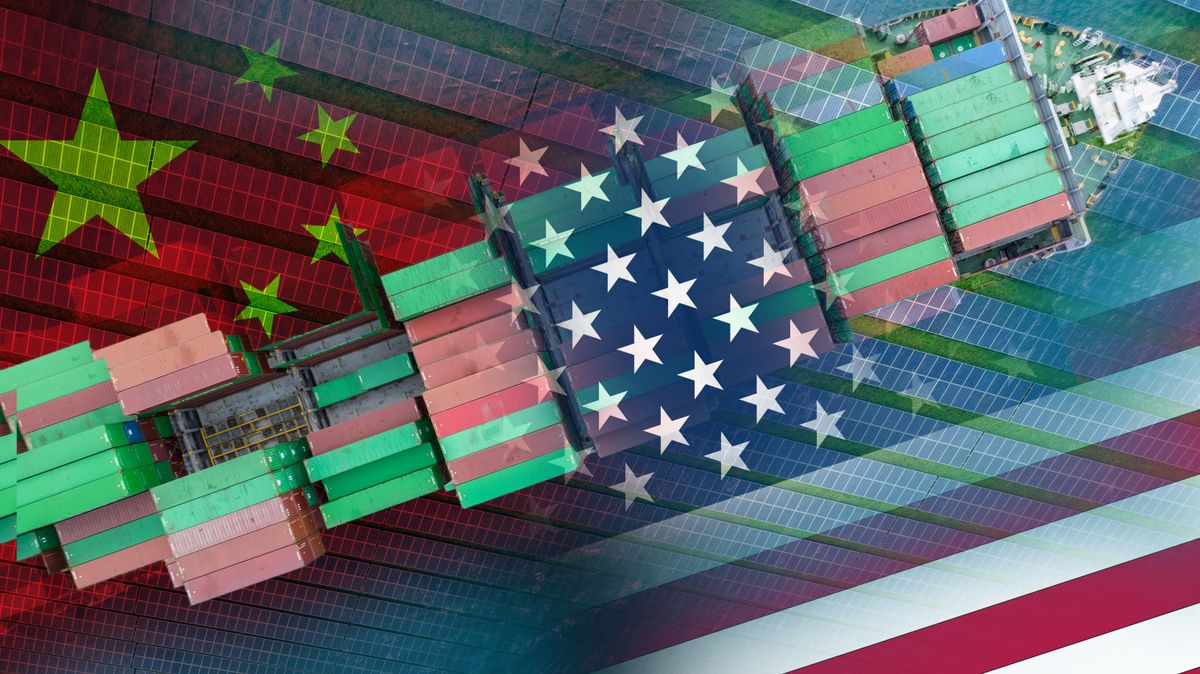 Us,Imposes,Tariffs,On,Solar,Panels,From,China.,Renewable,Energy