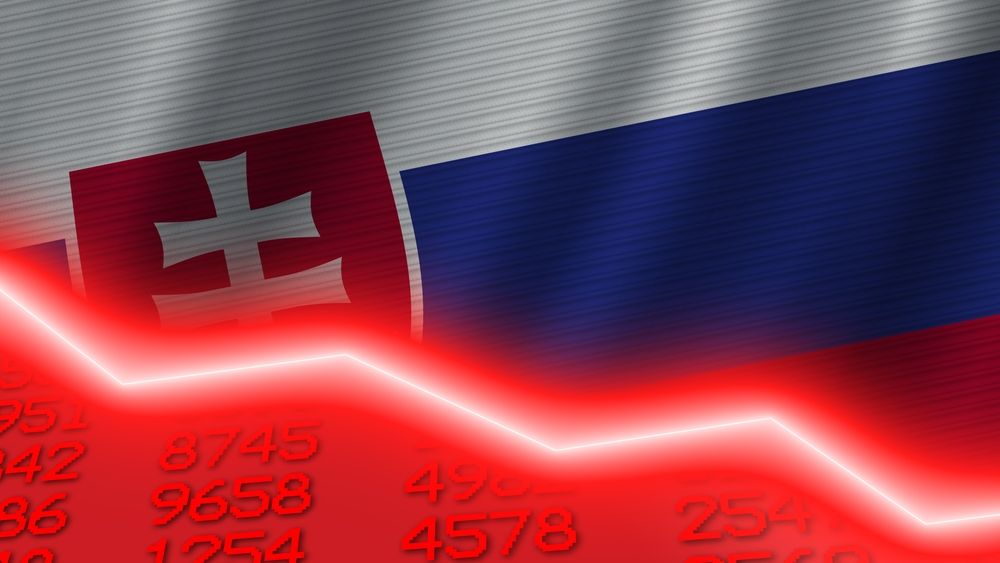 Slovakia,Economic,Downturn,Red,Negative,Neon,Line,Light.,Business,And
Szlovákia gazdaság GDP infláció
recesszió visszaesés