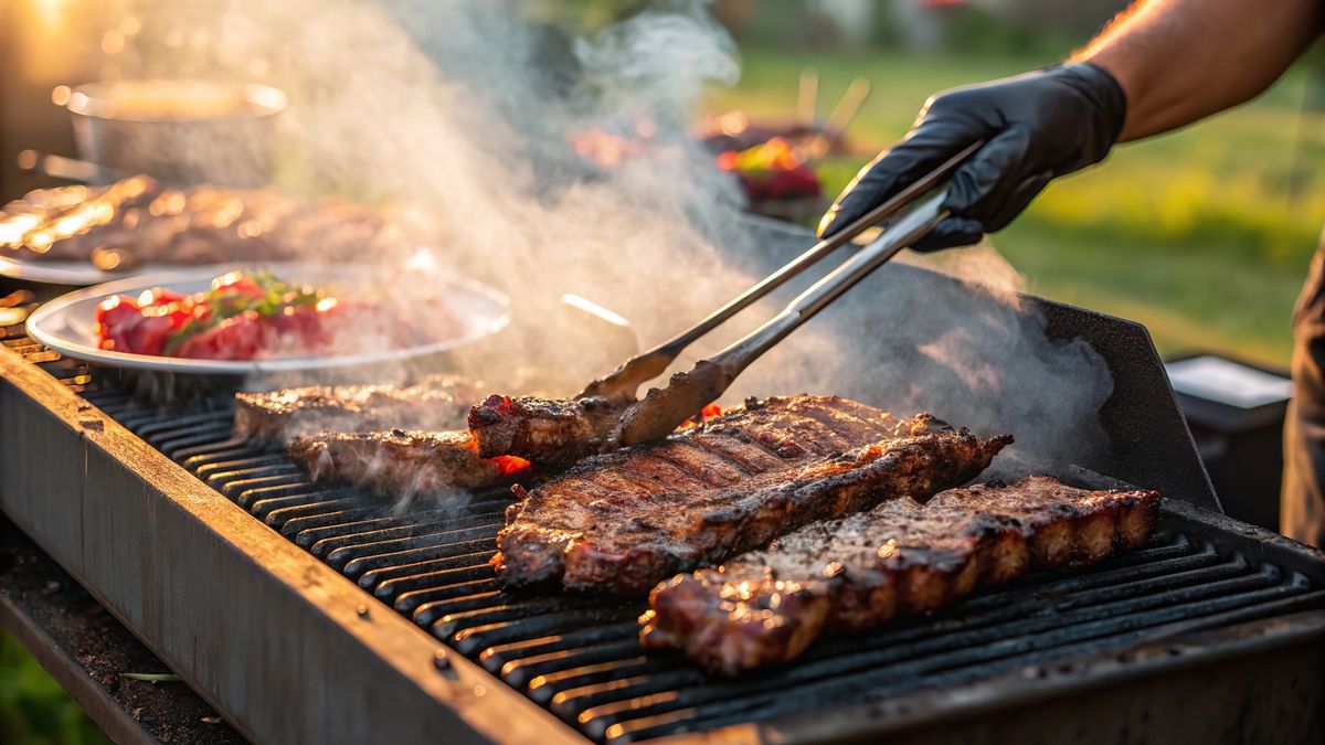 grill, grill party , ragadós száj- és körömfájás