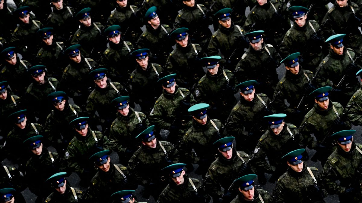 Rehearsal of Victory Day military parade in Moscow győzelem napja