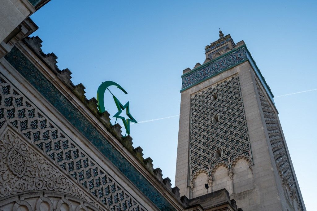 FRA-PARIS-GRANDE MOSQUEE iszlám