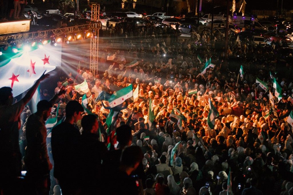 Syrians celebrate US announcement on lifting sanctions