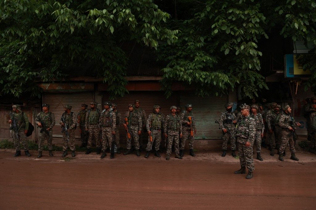 India Pakisztán határ
tűzpárbaj konfliktus háború