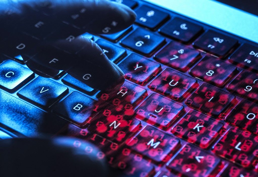 IT-cégek Cybersecurity, conceptual image