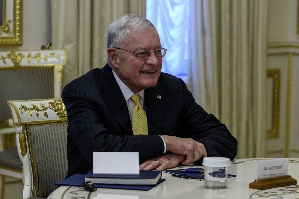 U.S. President Donald Trump's Special Envoy, General Keith Kellogg Visit To Kyiv