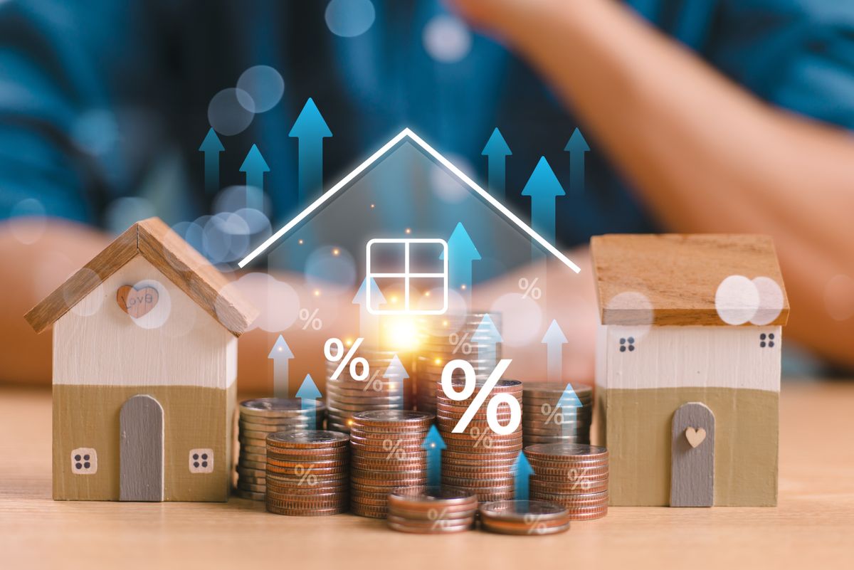 használt Real,Estate,Investment,Concept.,Succession,Business,Agent,,Home,Insurance,Service, lakáshitel