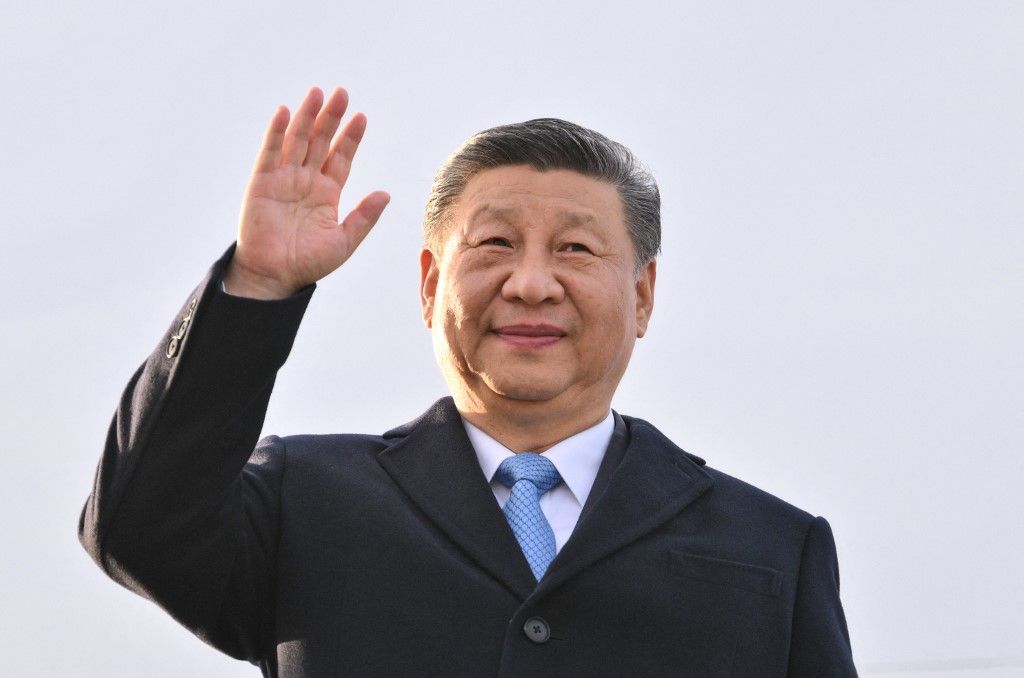China's President Xi Jinping in Moscow