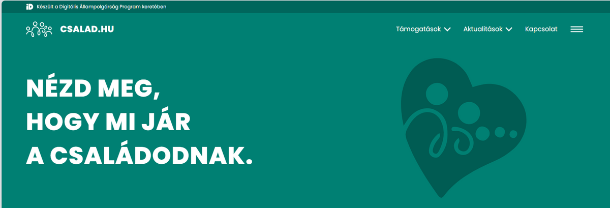 A Digitális Állampolgárság Program keretében megújult a csalad.hu