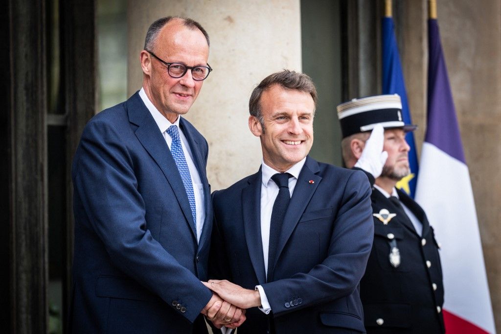 Merz Macron