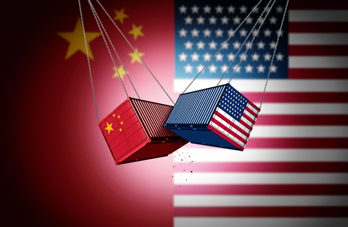 Usa,China,Tariff,Conflict,As,Us,And,Chinese,Trade,War