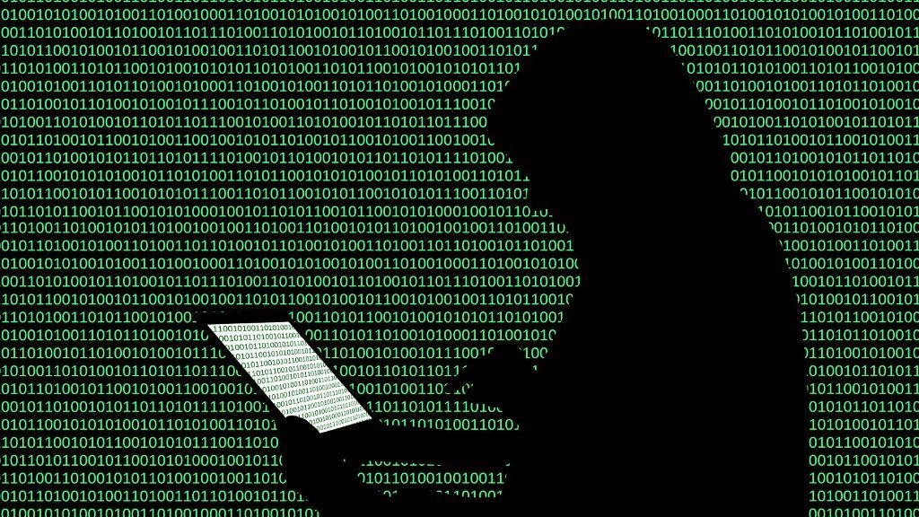 Hacker, conceptual illustration ukrán kibertámadás