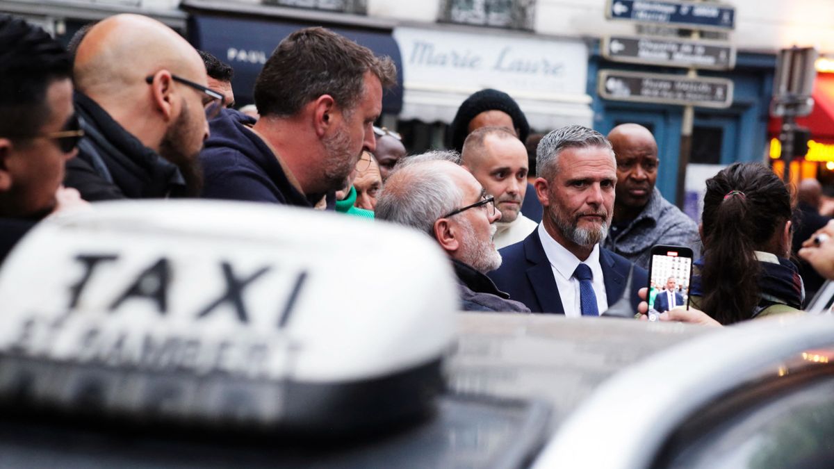 FRANCE-NATIONAL-TAXI-STRIKE-FIFTH-DAY francia kormány