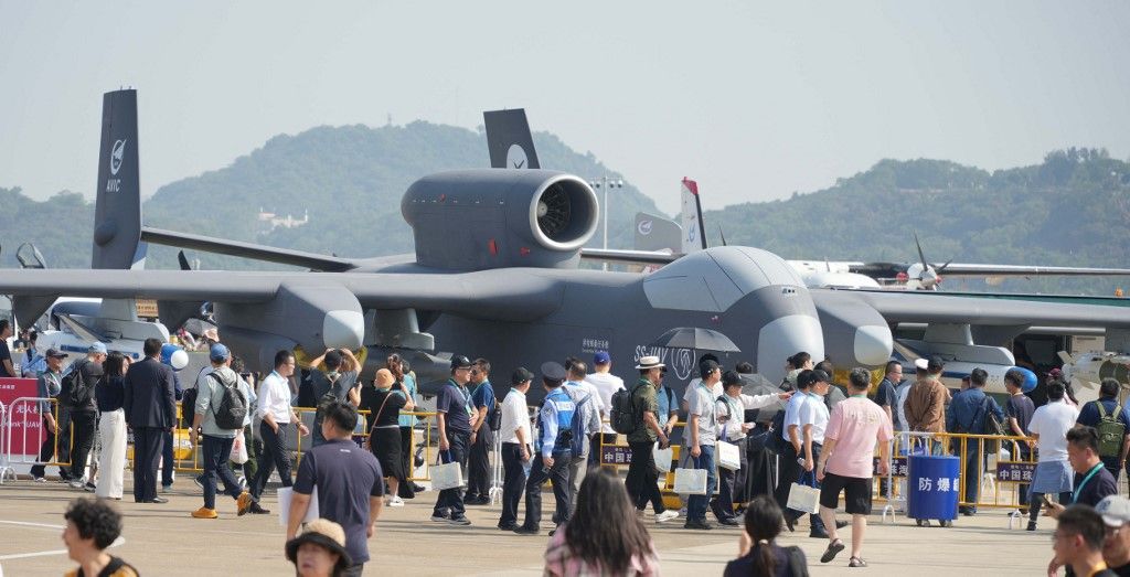 The large unmanned transport aircraft Jiutian in China