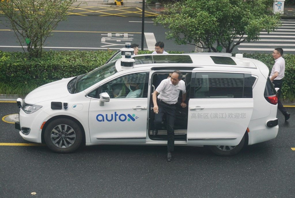 Driverless Auto Intelligent Connected Car During Asian Games in Hangzhou