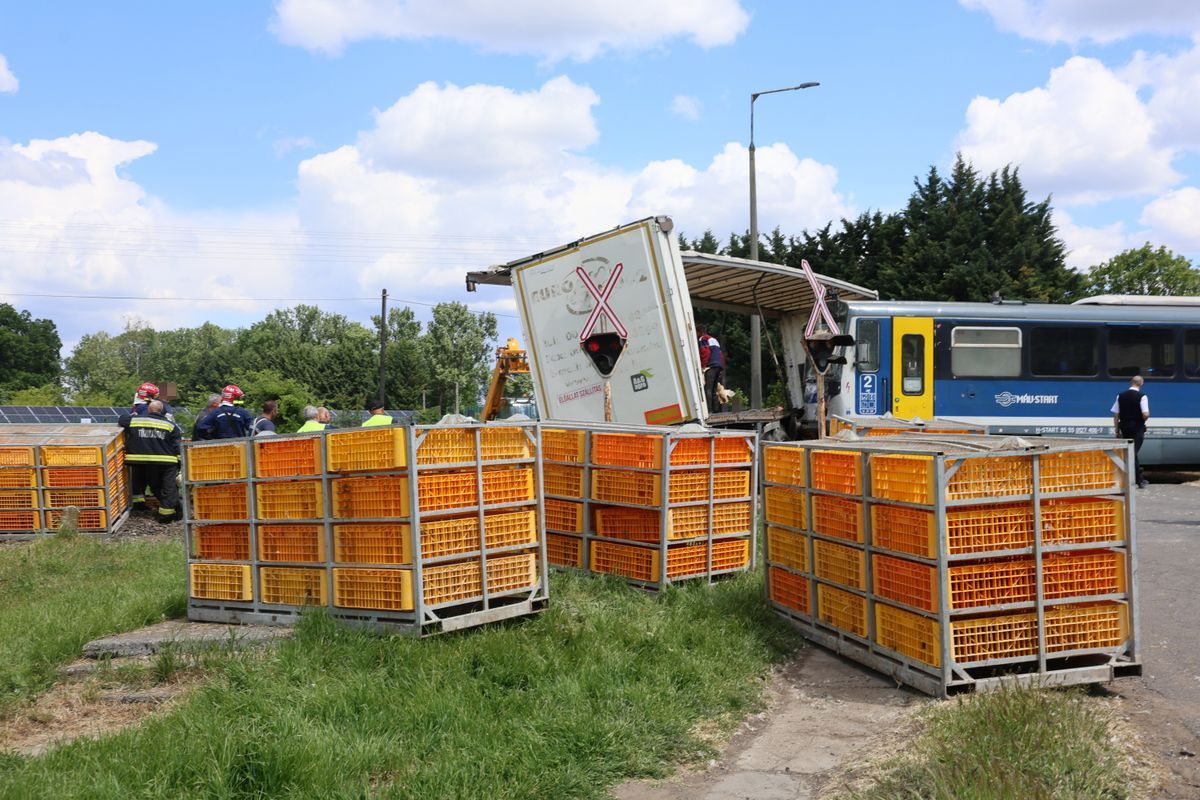  A vonatbalesetben többen megsérültek.