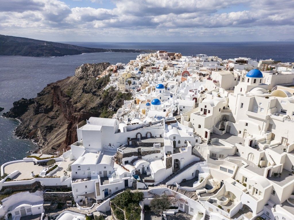 Szantorini helyettesítő turizmus