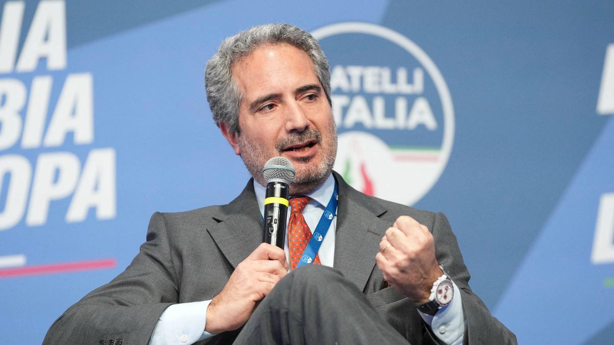 Fratelli D'Italia Programmatic Conference ''L'Italia Cambia L'Europa'' Fincantieri