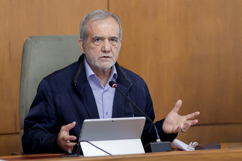 Iranian President Masoud Pezeshkian