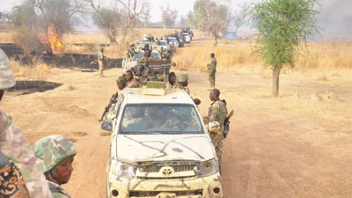 Nigériai katonák a Boko Haram terrorszervezet elleni műveletben, mely a Száhel-övezet egyik legerősebb terrorista csopotosulása (illusztráció)