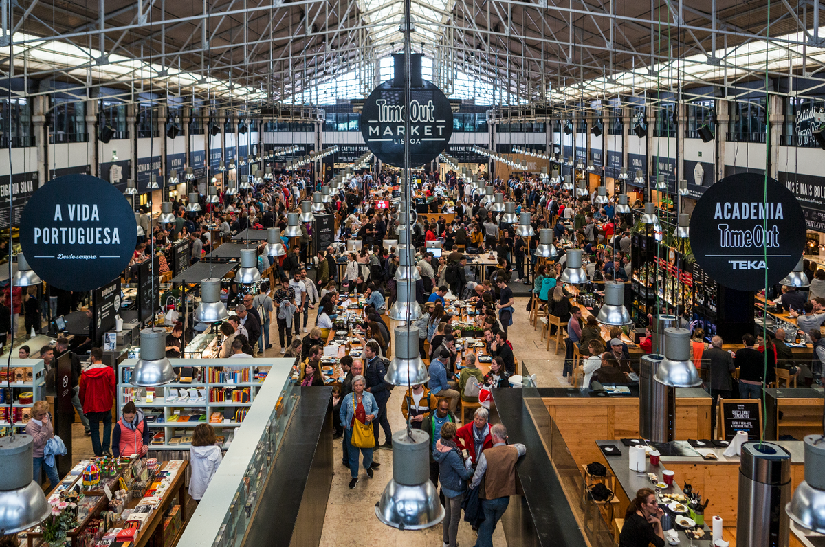 Time Out Market gasztronómia vendéglátás turizmus