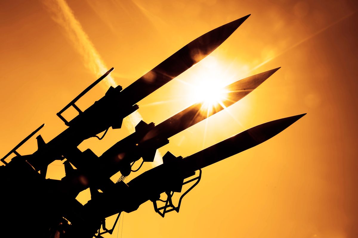 Weapons,Of,Mass,Destruction.,A,Missile,With,A,Warhead,Looks Irán kiléphet az atomsorompó-egyezményből