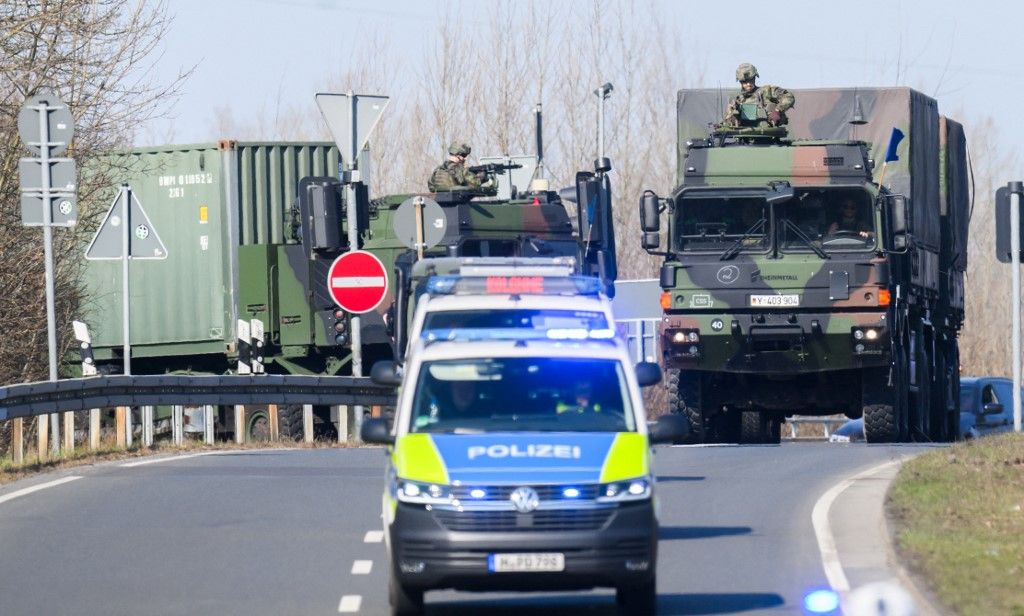 Bundeswehr exercise in Hanover