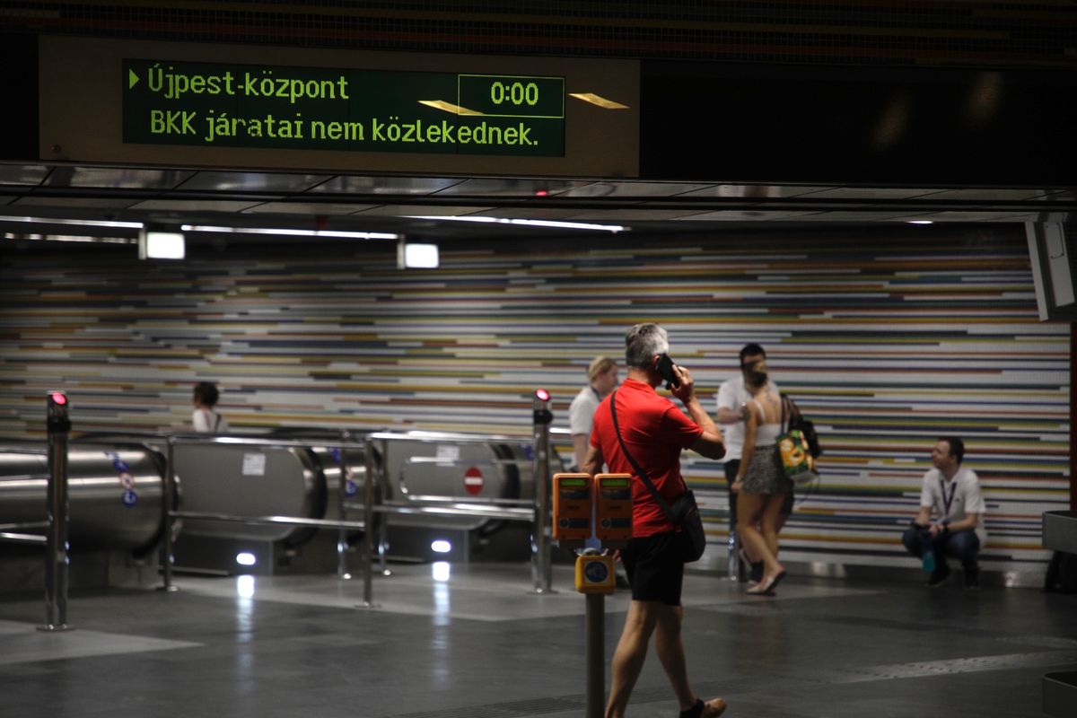 BKK, üzemszünet, bkk járat, bkk metró, villamos, busz, bkk leállás