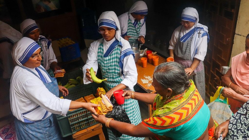 India,Birthday Celebration Of Saint Teresa In Kolkata.